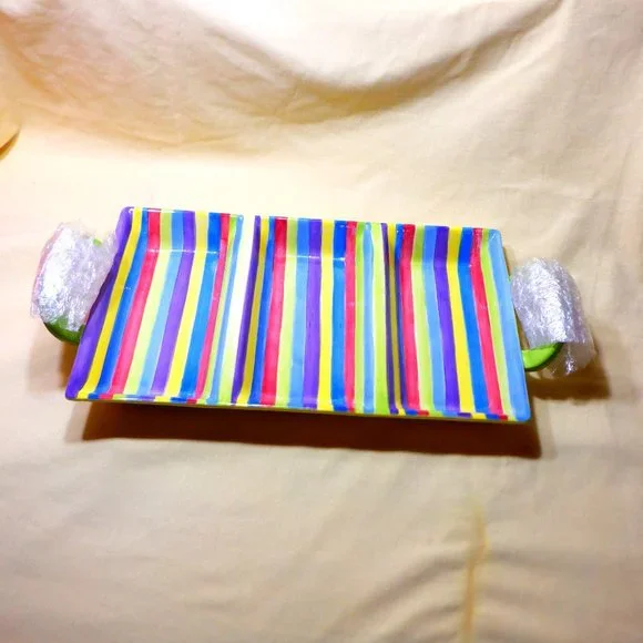 *** VINTAGE *** FIESTA Pattern ~ PACIFIC RIM ~ TRAY / 3 Dividers - Picture 1 of 2